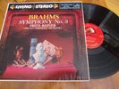 Brahms Symphony No. 3 Fritz Reiner and Chicago Symphony Orchestra RCA Victor LP