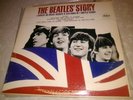 The Beatles Story LP (Mono) TBO 2222 VG+  2-record set 1st press rainbow Lennon
