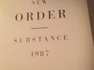 New Order Substance 1987 Vinyl 12inch