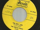 DOOWOP - MELLO KINGS - THE ONLY GIRL  /  BABY TELL ME  - HEAR -1957 HERALD