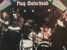 Metallica Play Motorhead Clear Vinyl Rare Copy