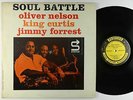 Oliver Nelson Jimmy Forrest King Curtis - Soul Battle LP - Prestige 1st Mono VG+