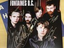 SIGNED-FONTAINES DC-LP-2 LP BLACK VINYL-A HEROS DEATH-AUTOGRAPHED 12” PRINT-MSL