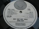 Uriah Heep VERY 'EAVY VERY 'UMBLE 1970 UK LP 1st Press Vertigo Swirl EX++ AUDIO