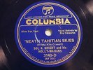 HAWAIIAN SOL K. BRIGHT HOLLY-WAIIANS 'Neath Tahitian Skies RB COLUMBIA 3140 EE+