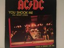 AC/DC You Shook Me / Have A Drink On Me 45 rpm Atlantic French Import 1980 NM