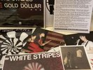 White Stripes Vinyl LP Lot, Third Man Vault 26 Gold Dollar III Sealed Extras Pin