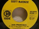PSYCHE ROCK 45 RPM SCOTT McKENZIE, SAN FRANCISCO / WHATS THE DIFFERENCE