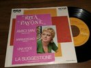 RITA PAVONE - EP 45RPM rca 1972 chanson pop MEXICO RARE LP beat french pop PS