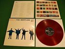 Beatles Help Japan LP 1st press von 1965 red vinyl Odeon OP-7387