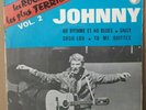 EP Johnny Hallyday - Les Rocks Les Plus Terribles Vol 2 - Rare Pochette Papier .