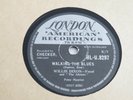 WILLIE DIXON 'WALKING THE BLUES / CRAZY FOR MY BABY' 78 UK LONDON 1956 BLUES