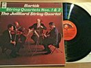 Rare Columbia SAX 5260 - Bartok - The Juilliard String Quartet - No’s. 1&2