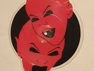 Schallplatte Picture Disc Shape von VENOM Nightmare Lim. Edit von 1985
