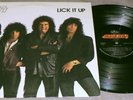 KISS Lick It Up 1983 Mercury 422-814 297-1 M-1 Metal Hard Rock LP 26 LYRIC INNER