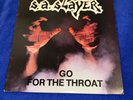 S.A. SLAYER Go For The Throat LP Original 1988 U.S.Pressing Texas Metal
