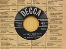 The Singing Wanderers doowop 45 Say Hey Willie Mays bw Dont Drop It on Decca