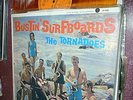 THE TORNADOES BUSTIN SURFBOARDS LP ORANGE VINYL SUNDAZED MONO LP 5024 NM VINYL