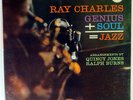 RAY CHARLES-GENIUS + SOUL = JAZZ-ORANGE IMPULSE RVG MONO LP