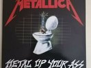 METALLICA -Metal up your ass.. French pressing in turquoise Vinyl - Unofficial