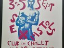 SEX PISTOLS LIVE AT CLUB DU CHALET DU LAC - LTD ED - PINK VINYL DOUBLE LP