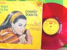 CONNIE FRANCIS My Heart Cries For You   RED LP ASIAN Unique Label & Cover Taiwan