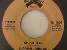Jazz Funk 45 RUDOLPH JOHNSON Devon Jean/Mr. T.J. Black Jazz HEAR