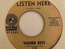 Mod Latin Soul R&B 45 VALORIE KEYS Listen Here/One Of Them Double Shot HEAR
