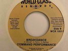 Boogie Electro Vocoder/Modern Soul 45 COMMAND PERFORMANCE Breakdance HEAR Rare