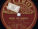 78 rpm ARTIE SHAW w/ HELEN FORREST Begin The Beguine German 1939 Electrola 10