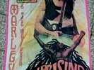 Vintage Grande Affiche Rideau Tissu Nylon Promo Uprising Bob Marley &The Wailers