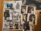 2 Sets - Beatles White Album Japan Insert Photos Poster Vintage LP Lennon Ringo