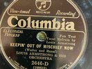 Columbia 2646D Louis Armstrong Or KEEPIN OUT MISCHIEF 78rpm Jazz 1932 V A-1 both