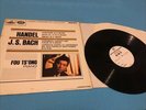 Handel Bach Fou Ts Ong LP HMV Whte Label  Stereo Test Pressing Press