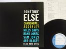 CANNONBALL ADDERLEY SOMETHIN' ELSE BLUE NOTE GXF 3001 Japan VINYL LP