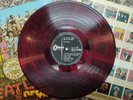 THE BEATLES Sgt PEPPER's LONELY HEARTS CLUB Odeon RED VINYL Record JAPAN OP-8163