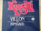 3 LP - Kinski spricht Villon und Rimbaud - 2001 amadeo 8317661