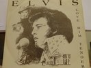 ELVIS PRESLEY, Polish 45. LOVE ME TENDER/HURT. Blue vinyl PROMO. No 218 of 500.