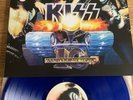 KISS LIVE IN UNIVERSAL CITY, CREATURES 10TH ANNIV TOUR ‘83 BLUE 2X VINYL G/F LP