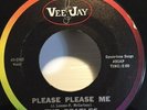 THE BEATLES - PLEASE PLEASE ME b/w FROM ME TO YOU VEE-JAY 45 VG+ - SHIPS FREE