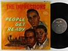 Impressions - People Get Ready LP - ABC-Paramount Mono
