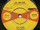 PAUL REVERE - 'LIKE LONG HAIR' / 'SHARON'  SUE W1 344 R&B CL ASSIC 45 1965 RARE