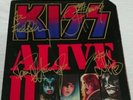KISS 1977 original ALIVE II vinyl SIGNED BY ORIGINAL 4 MEMBERS aucoin RARE