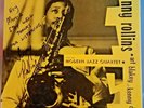 SONNY ROLLINS Modern Jazz Quartet original LP PRESTIGE PRLP 7029 - COVER SIGNED