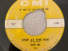 Rockabilly 45 DON EEE - Stop At The Hop  - CMI