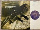 Bach unaccompanied cello suites 2&5 Janos Starker Columbia 33cx 1515 B/G