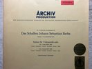 Bach Suiten Für Violoncello Solo Fournier Vinyl LP Foc 1972 Archiv 198 186