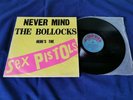 Sex Pistols Never Mind The Bollocks Vinyl LP Record Wizard Aussie Press + Flyer