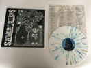 Swingin Utters Peace And Love LP Colored White Blue Splatter Wax NOFX OOP
