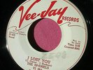 THE SPANIELS - I Lost You / Crazee Babee - clean PROMO 45 rpm - Vee-Jay 264